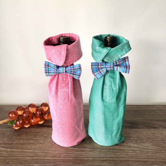 ♻️ Upcycled Wine Bags | Set of 2 - Picture 2 of 4